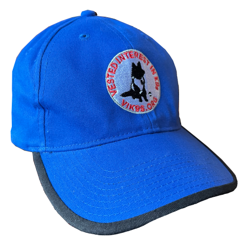 VIK9s Blue Baseball Cap