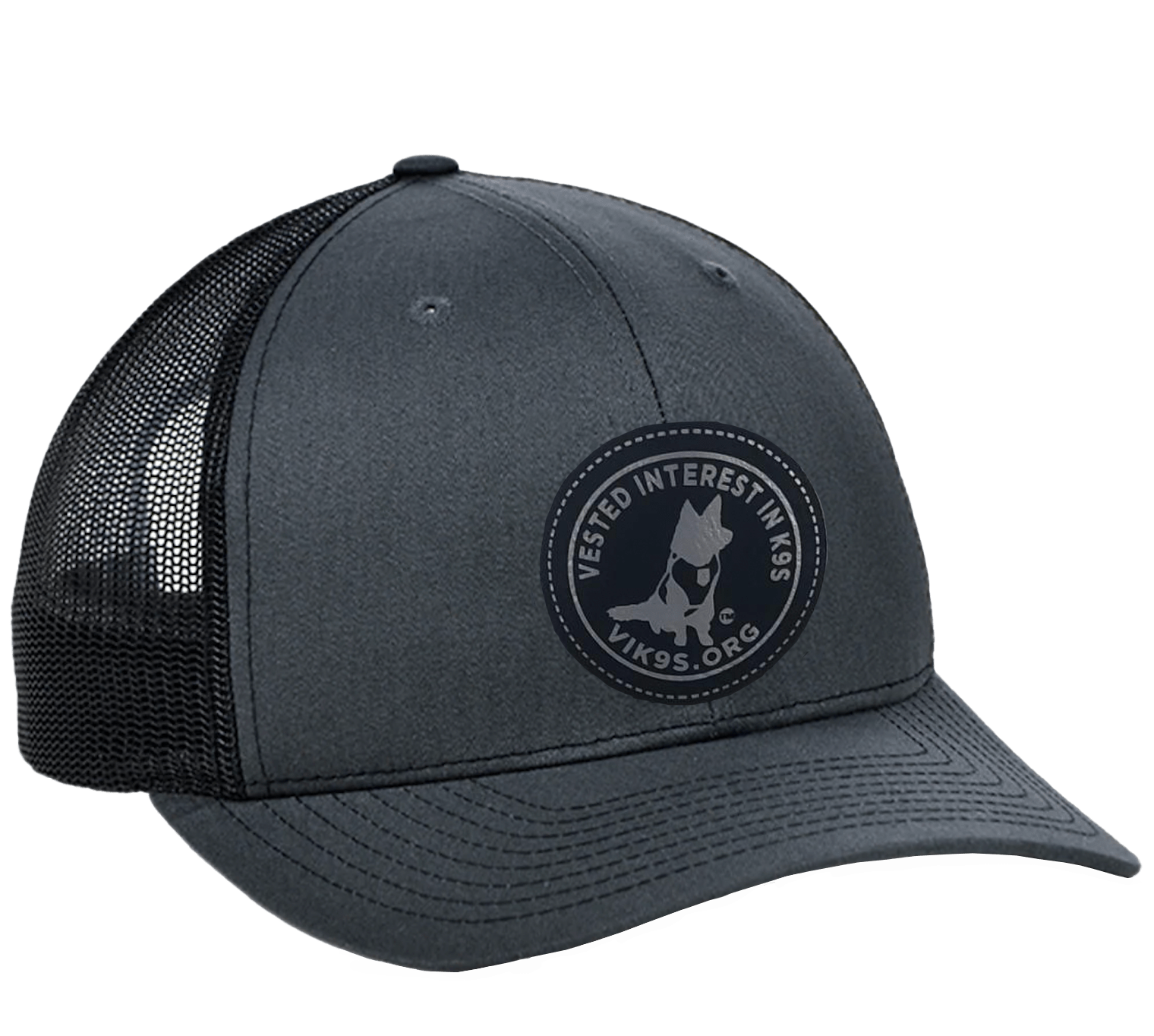 VIK9s Charcoal Trucker Cap